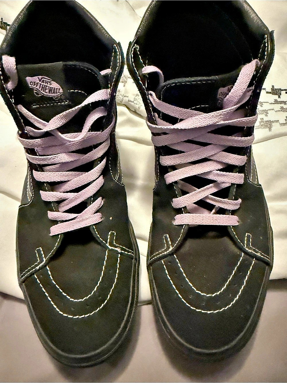 Vans Sk8-Hi Midnight Shift High Top Sneakers Black & Gray